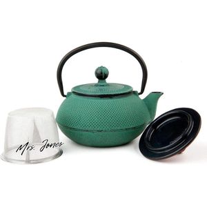 Mrs. Jones Premium Collection Gietijzeren theepot - 0.34 liter - Groen