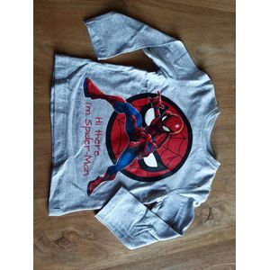 Longsleeve Spiderman - Maat 98