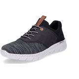 Rieker - Sneakers - Casual - Blauw - Leer