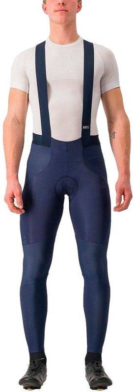 Castelli Sorpasso Ros Fietsbroek Blauw Man