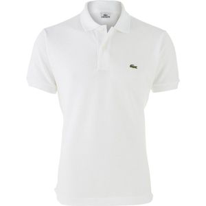 Lacoste Heren Poloshirt - White - Maat XXL