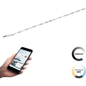 EGLO connect.z  Smart LED Strip - 300 cm - Wit - Instelbaar wit licht - Dimbaar - Zigbee