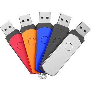 USB stick 16GB 5-pack Value USB 2.0 Flash Drives Multipack Pendrive Swivel Multi-colored 16GB USB 2.0 USB stick Data Storage - Portable pendrive Gift Thumb Drive by FEBNISCTE