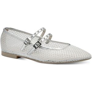 TAMARIS - Ballerina's - Zilver - Leer