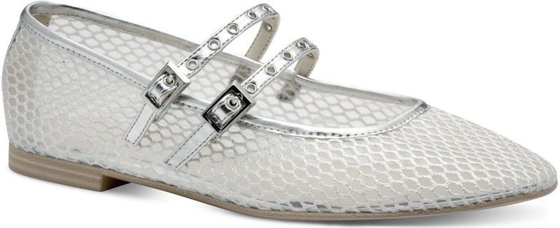 TAMARIS - Ballerina's - Zilver - Leer