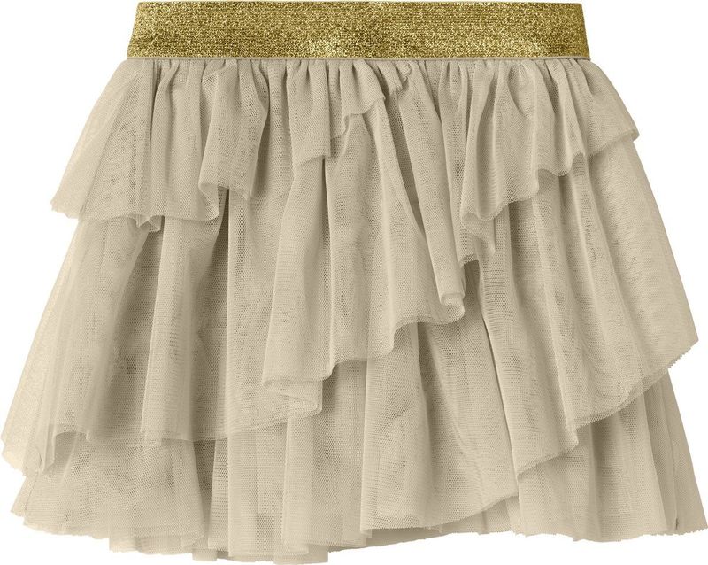 Name It - Nmflenora - Jupe - Wit - Tulle - Voor Meisjes