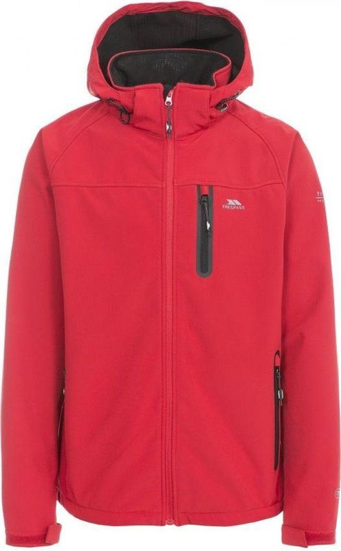 Trespass - Waterdicht Herenjack - Zwart - 94% Polyester, 6% Elastaan