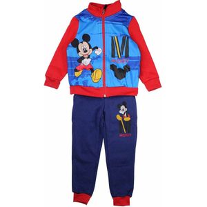 Disney Mickey Mouse Set / Joggingpak / Huispak / Vrijetijdspak - Maat 116