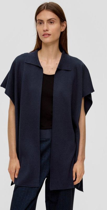 Poncho - Effen - Viscose - Losse Pasvorm