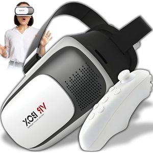 Virtual Reality Glasses for 3.5-6.3 Inch Smartphone with Remote Control and 360° Viewer VR Headset - Compatible with Android iOS iPhone Samsung Moto LG Huawei Asus VR Accessories