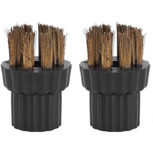 TheLau - Messing borstelkoppen 2 stuks voor Steam Mop X5. Reserveonderdelen & Accessoire. Duurzaam messing. Opzetborstels voor diepe reiniging.
