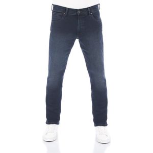 Wrangler Heren Jeans Broeken Greensboro regular/straight Fit Blauw Volwassenen Denim Jeansbroek