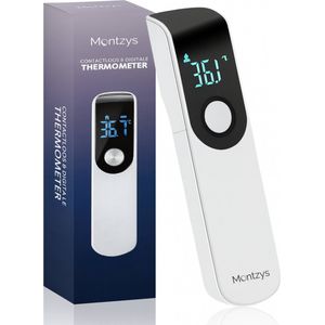 Montzys® Professionele Thermometer - Baby Koortsthermometer - Oorthermometer Binnen & Buiten - voor Volwassenen en Kinderen