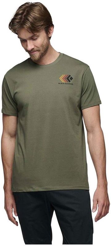 Black Diamond - Faded T-shirt - Korte Mouwen - Biologisch Katoen