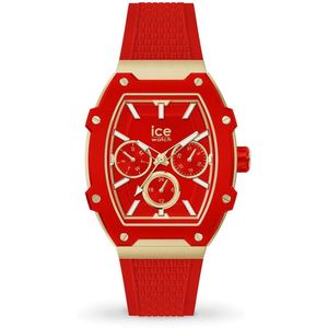 Ice Watch Ice Boliday - Passion Red 022870 Horloge - Siliconen - Rood - Ø 40 mm