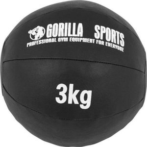 Gorilla Sports Medicijnbal - Medicine Ball - Kunstleer - 3 kg