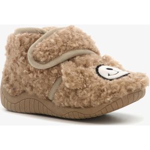 Thu!s kinder pantoffels beer beige - Maat 28 - Sloffen