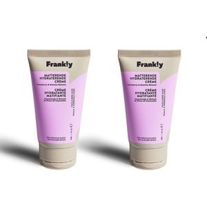 Frankly Matterende Hydraterende Creme 2 x 50 ml - Microplastic vrij en 99% natuurlijk