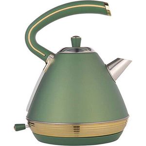 Buccan - Retro Waterkoker - Pyramid - Groen Goud