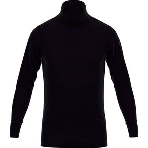 CECEBA Thermo Sport Unisex Ondershirt met col - Zwart