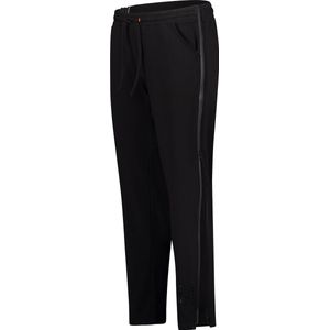 2ZiP katoenen joggingbroek met doorlopende ritsen - Heren - Zwart - XXL