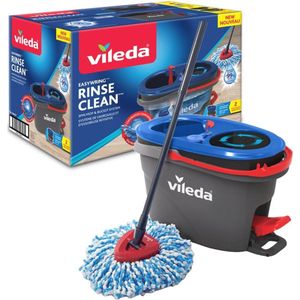 Spin Mop Systeem met Gescheiden Schoon en Vuil Water - Innovatieve Dweil en Emmer Set