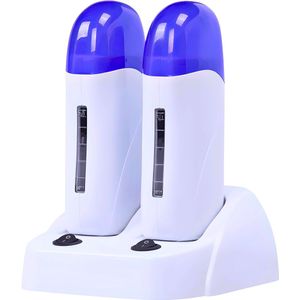 Guardian Beauty Waxverwarmer Set – Dubbele 100 ml – Roll On WaxSysteem – Blauw