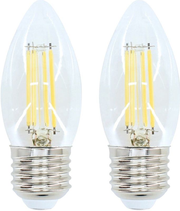 Bemko Premium LED Lamp E27 - vervangt 50W (6W) - 700lm - 2700K Warm Wit - 230V - 2 stuks