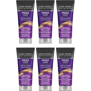 6 x John Frieda Miraculous Recovery Repairing Conditioner Mini 6x50 ml