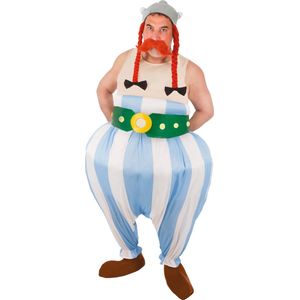 CHAKS - Asterix en Obelix Obelix kostuum voor volwassenen - Medium - Volwassenen kostuums