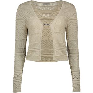 Guess Nellie Cardigan Beige 2XL Vrouw
