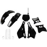 Ufo Yamaha Yz 125/250 1993-1995 Yakit295f-001 Fork Protectors & Plastic Set Zwart