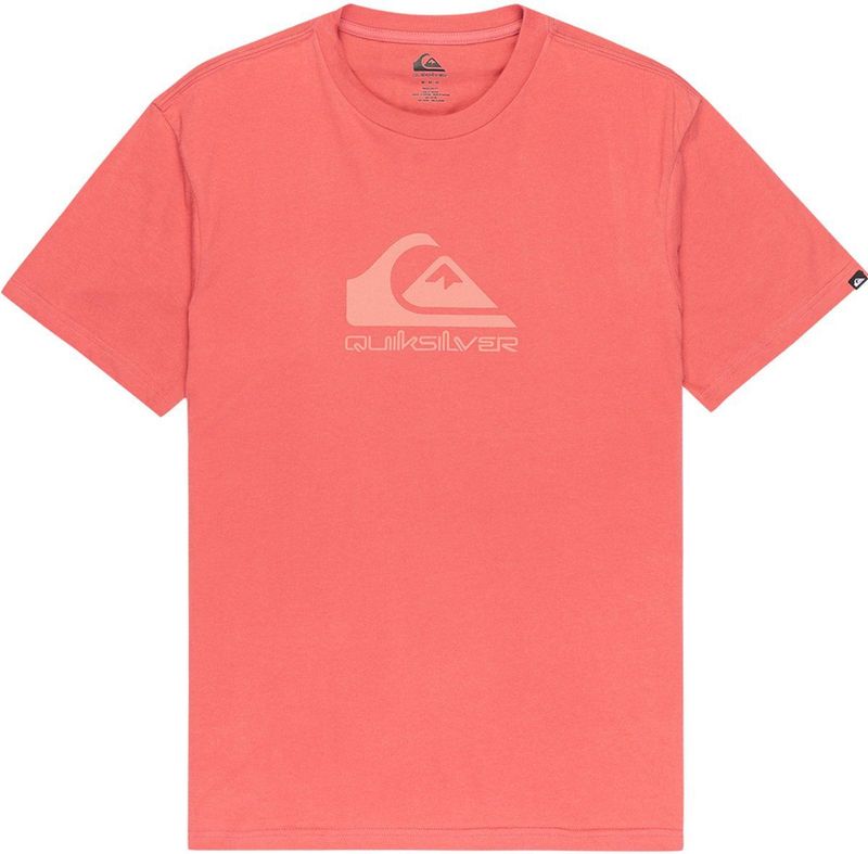 Quiksilver - Evo Comp Logo - T-shirt - Oranje - Korte Mouwen