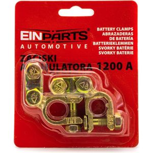 AUTO accu klemmer EPBC01 BATTERY TERMINAL CLAMPS accu klemmen set van 2 stuks