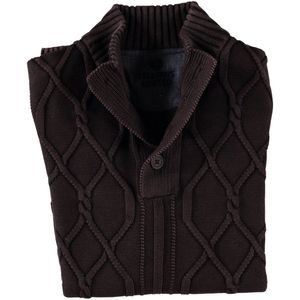 Fellows United Fellows United Pullover Buttons Overdye Brown (22.1116 - 140)