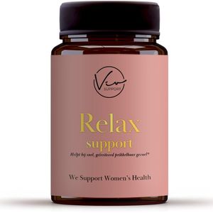 Relax Support Supplementen - Vivian Reijs - Speciaal voor vrouwen - Bevat: Shisandra, Ginseng en Tulsi - Viv Support