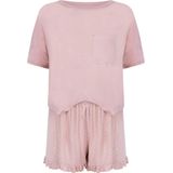 Hunkemöller - Jersey Pyjamaset - Roze