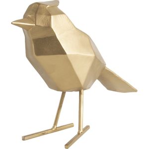 Present Time Decoratief Beeld Origami Vogel large - goud