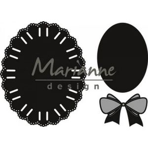 Marianne Design Craftables Snijmallen - Ovaal lint