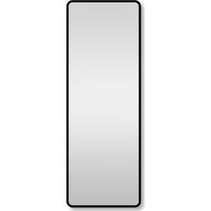 Saniclass Retro Line 2.0 Rectangle Spiegel - 140x50cm - rechthoek - afgerond - frame - mat zwart