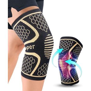 KANGKA® Kniebrace Maat XXL – Patellabrace – Knieband – Kniebandage – Kniebescherming – Kniebraces Dames en Heren
