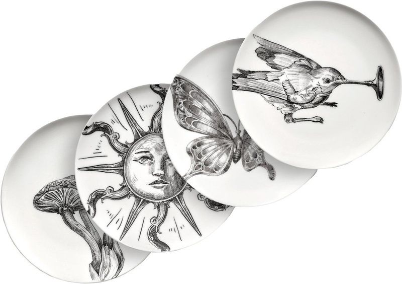 Serax - Unity By Tomorrowland - Ontbijtbord - Set Van 4 - Ø12