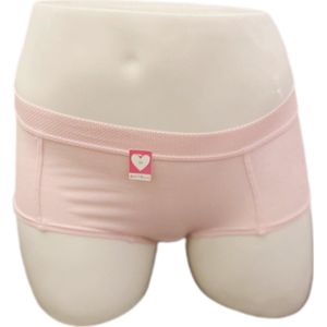 Boobs & Bloomers Anny Meisjes Boxershort - Licht roze - Maat XXS