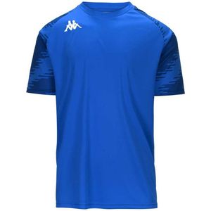 Kappa - Daverno - T-shirt - Saffier Blauw - Korte Mouwen