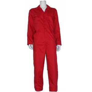 GAEVE Kinderoverall polyester/katoen rood maat 176