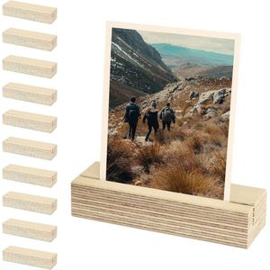 10 lokale Alpen kaarthouders - handgemaakt design kaartenstandaard