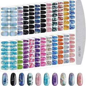 GUAPÀ® Nagelstickers & Nail wraps - Nail Art - Nagel Folie - Kerst Stickers - Nagelstickers Kerst - Nagellak Stickers - 22 Nail Art stickervellen