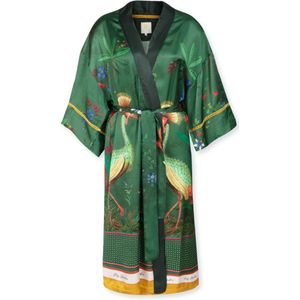 Pip Studio kimono birds in love green-S