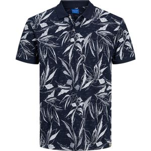 Jack Jones Jorcrayon Aop Polo Ss Heren Poloshirt
