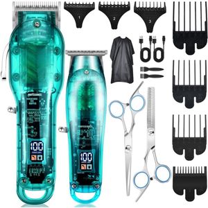 Zylo® Kappersset - Professionele Kappenset - Set voor Mannen - 26x25x10cm - Blauw
